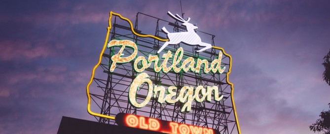 Portland Oregon Sign