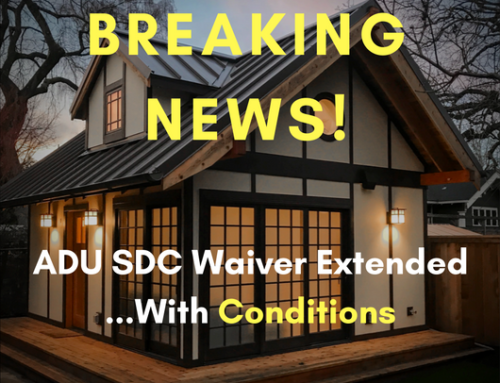 ADU SDC Waiver Extended With Conditions
